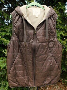 Original Weatherproof Vintage Mens Quilted Insulated Hooded Vest